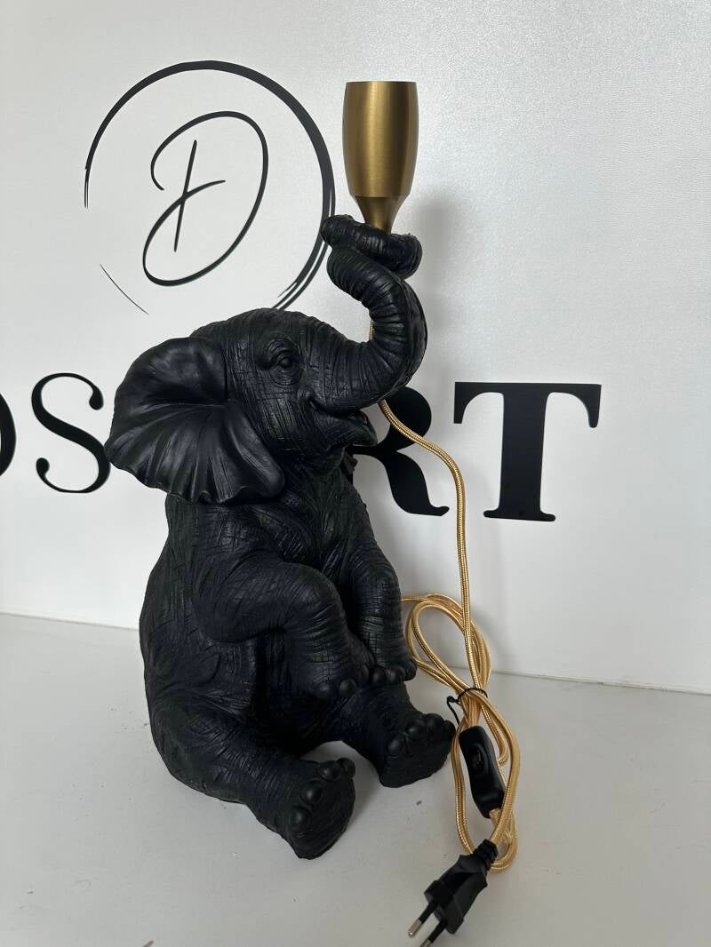 Olifant tafel lamp